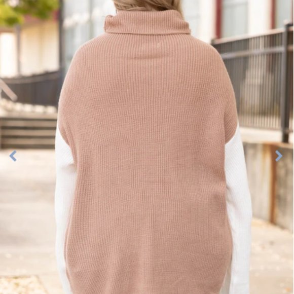 CHIC SOUL Must Be the Magic Oversized Cowl-neck Sweater - Size 1X - Picture 3 of 8